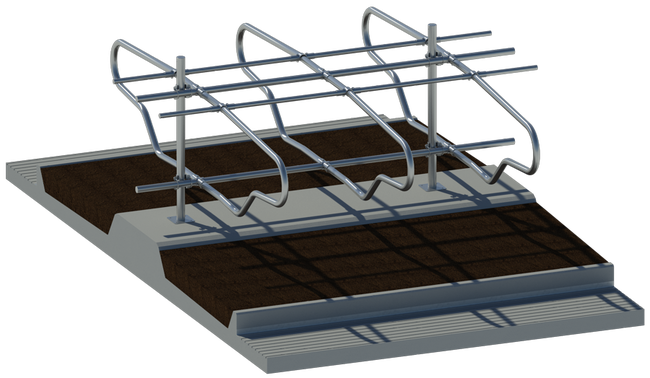 OZBD 20 RADIBOR P - Dvojbox - Separát - Betonová prsní opěra