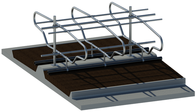 OZBD 20 RADIBOR P - Dvojbox - Separát - Montovaná prsní opěra