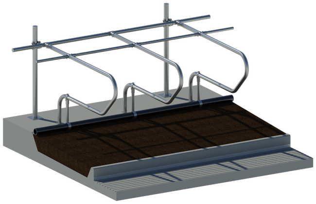 OZBD 25B P - Jednobox - Separát - Montovaná prsní opěra