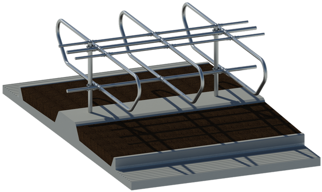 OZBJ 25 Velikost L - Dvojbox - Separát - Betonová prsní opěra