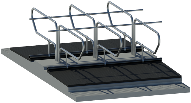 ZBDV 25 P - Dvojbox - Matrace - Montovaná prsní opěra