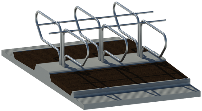 ZBJ 25 Velikost M - Dvojbox - Separát - Betonová prsní opěra