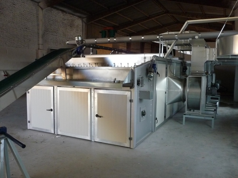 Belt drier for separate - Vrahovice