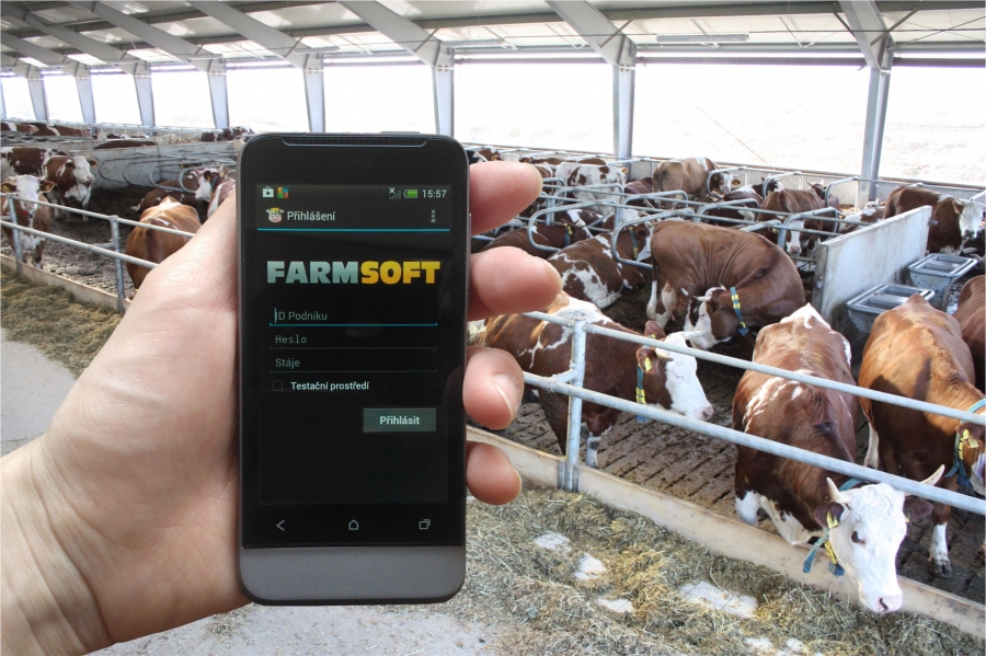 Farmsoft funguje i v mobilním telefonu