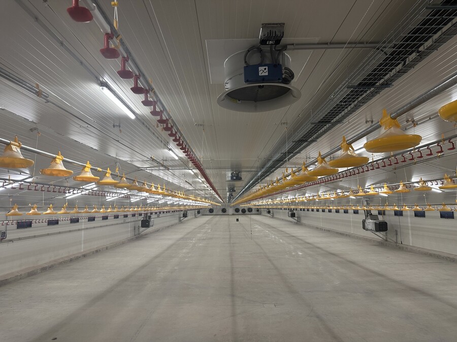 Fattening stables for broilers chickens Mikulovice